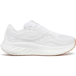 Hyperlock Heel compacted - dirt running option Women's Ride 18 Running Shoes White / Gum