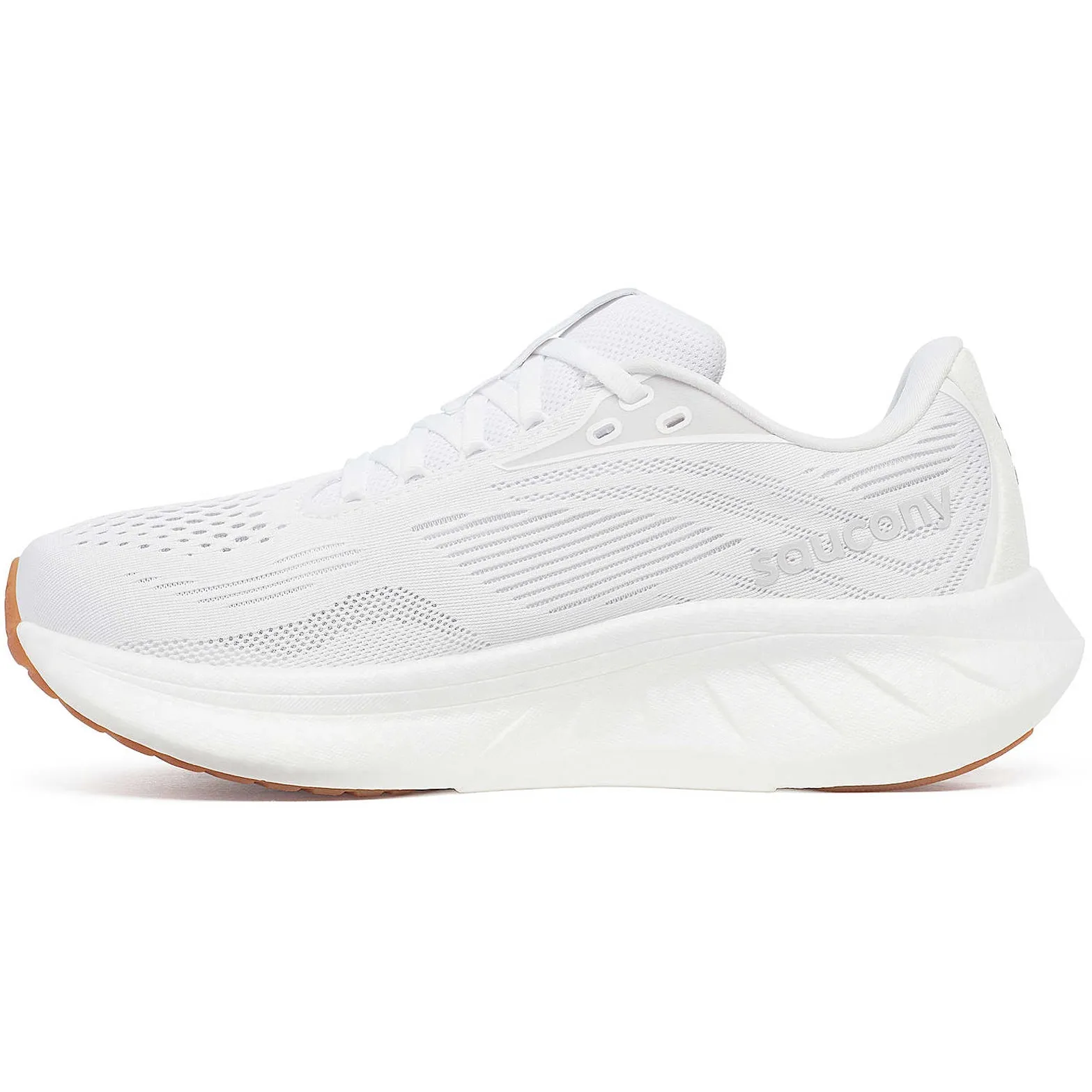 Women's Ride 18 Running Shoes White / Gum dance exercise shoes