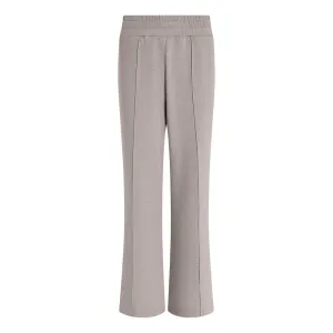 W The Wide Leg Pant 28" - Taupe Marl Beach Joggers Capri Elastic Free Cuff Options