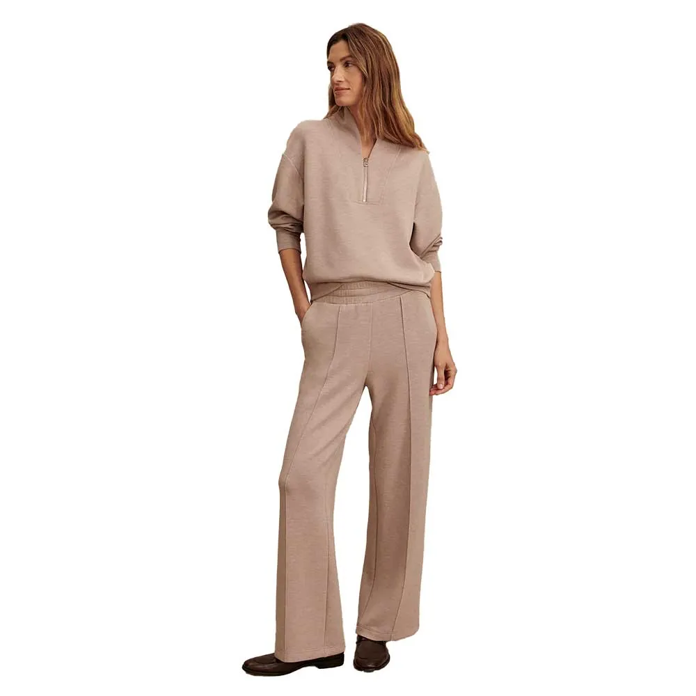 ShrinkproofMaterial Functional Joggers W The Wide Leg Pant 28" - Taupe Marl