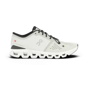On Running | Cloud X 4 | Women's | Ivory/Black 20K Run Hyper Elastic Frame