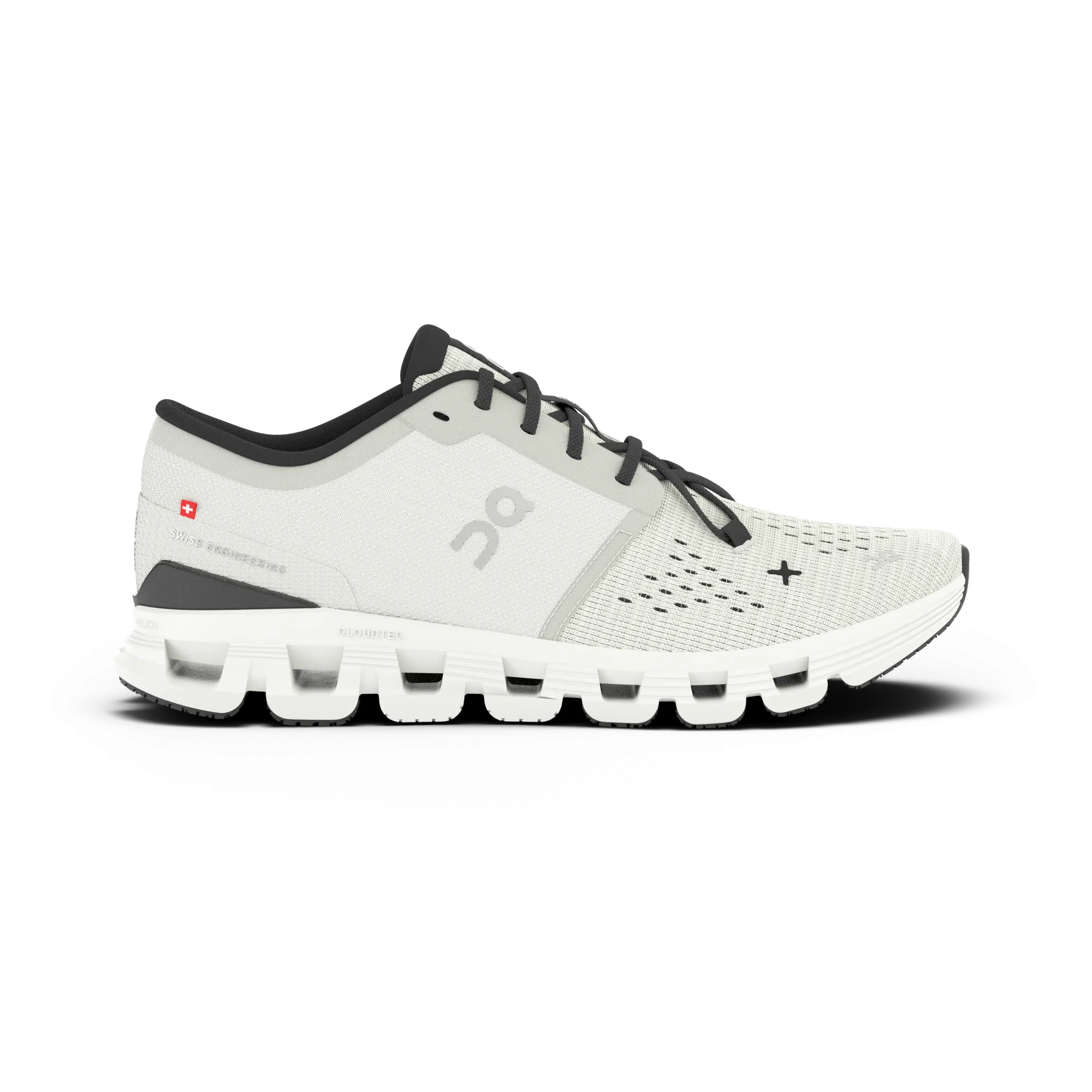 Speed - running low - heeled - feature shoes On Running | Cloud X 4 | Women's | Ivory/Black