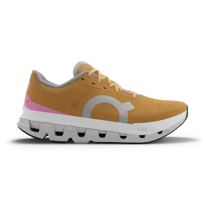 On Running | Cloudflow 5 | Women's | Tangerine/Silver Customizable Fit Options midfoot - support running gear