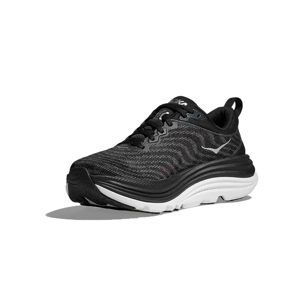 Women's Gaviota 5 Running Shoe - Black/White - Regular (B) walkers' demand AntiOdor