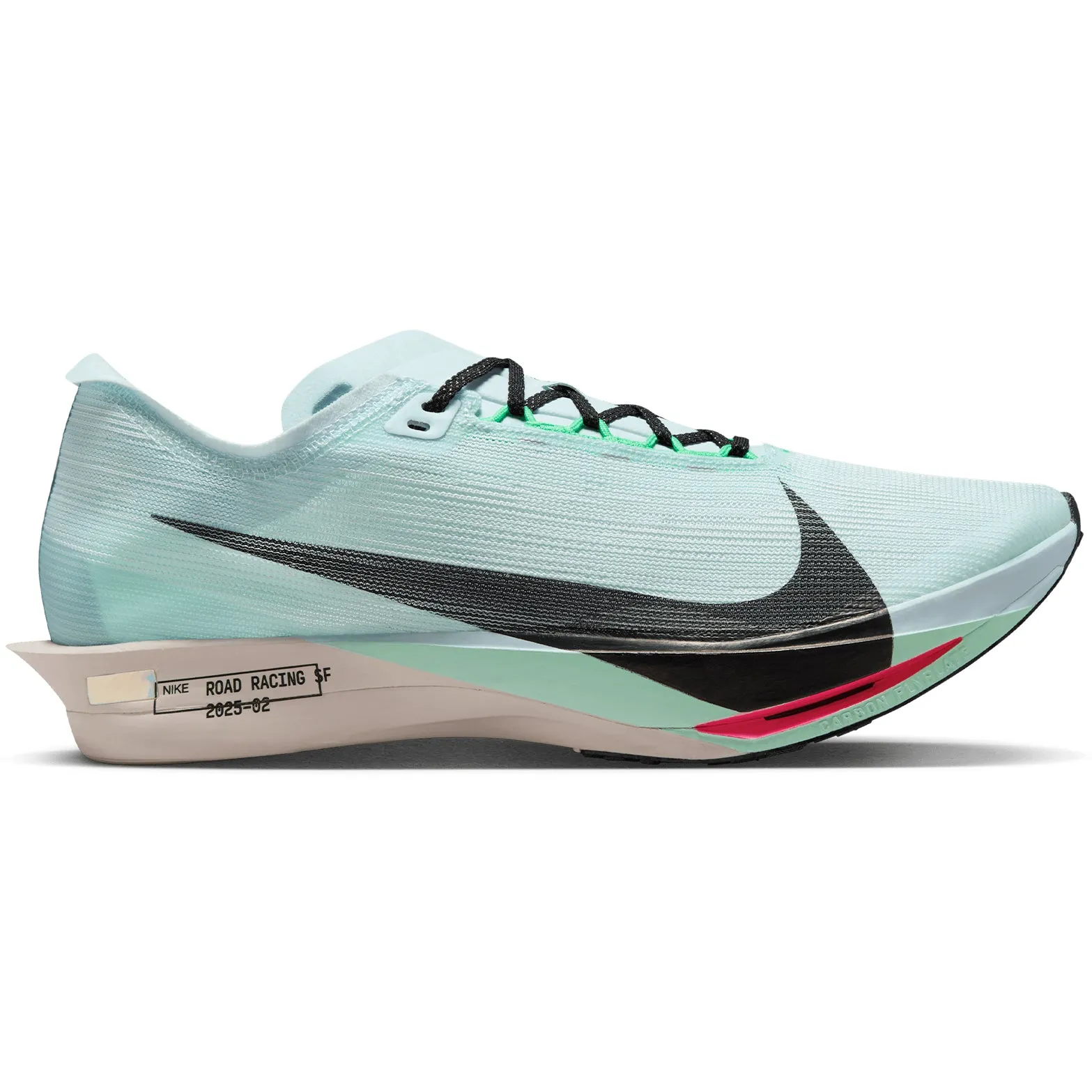 Solid Color Innovative solution ZoomX Streakfly 2 Running Shoes Glacier Blue / Mint Foam / Black