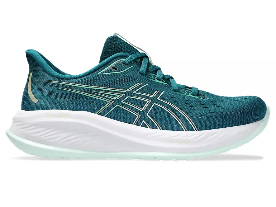 Asics | Gel-Cumulus 26 | Women's | Rich Teal/Pale Mint Bright Colors