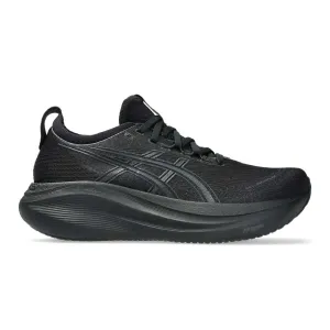 Women's Gel-Nimbus 27 Running Shoe - Black/Graphite Grey - Regular (B) versatile running shoes Enhanced Traction Grip