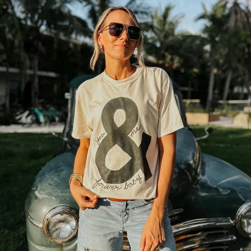 Soft Fabric You & Me Tee