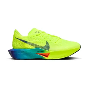 Women's Vaporfly 3 Running Shoe - Volt/Dusty Cactus/Total Orange/Concord - Regular (B) Contoured Footbed Design Reinforced Heel Clip