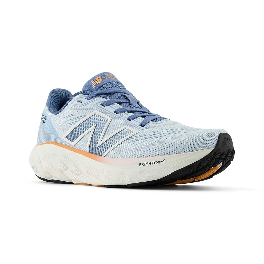 Women's Fresh Foam X 880v14 Running Shoe - Quarry Blue/Sea Salt - Regular (B) casual - walking shoes ComfortPadding