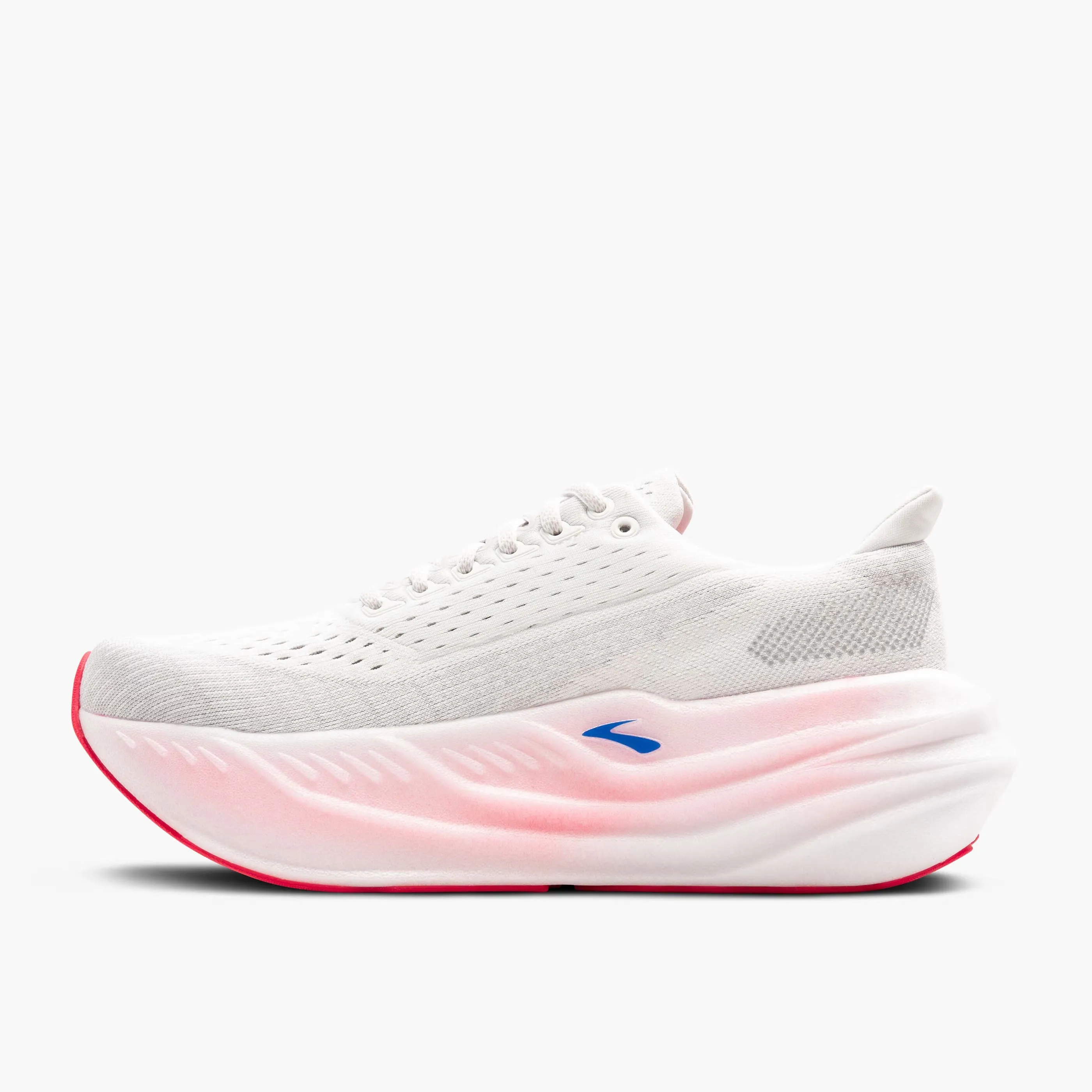 multi - terrain capability shoes Brooks Women's Glycerin Max Running Shoes White / Black / Diva Pink