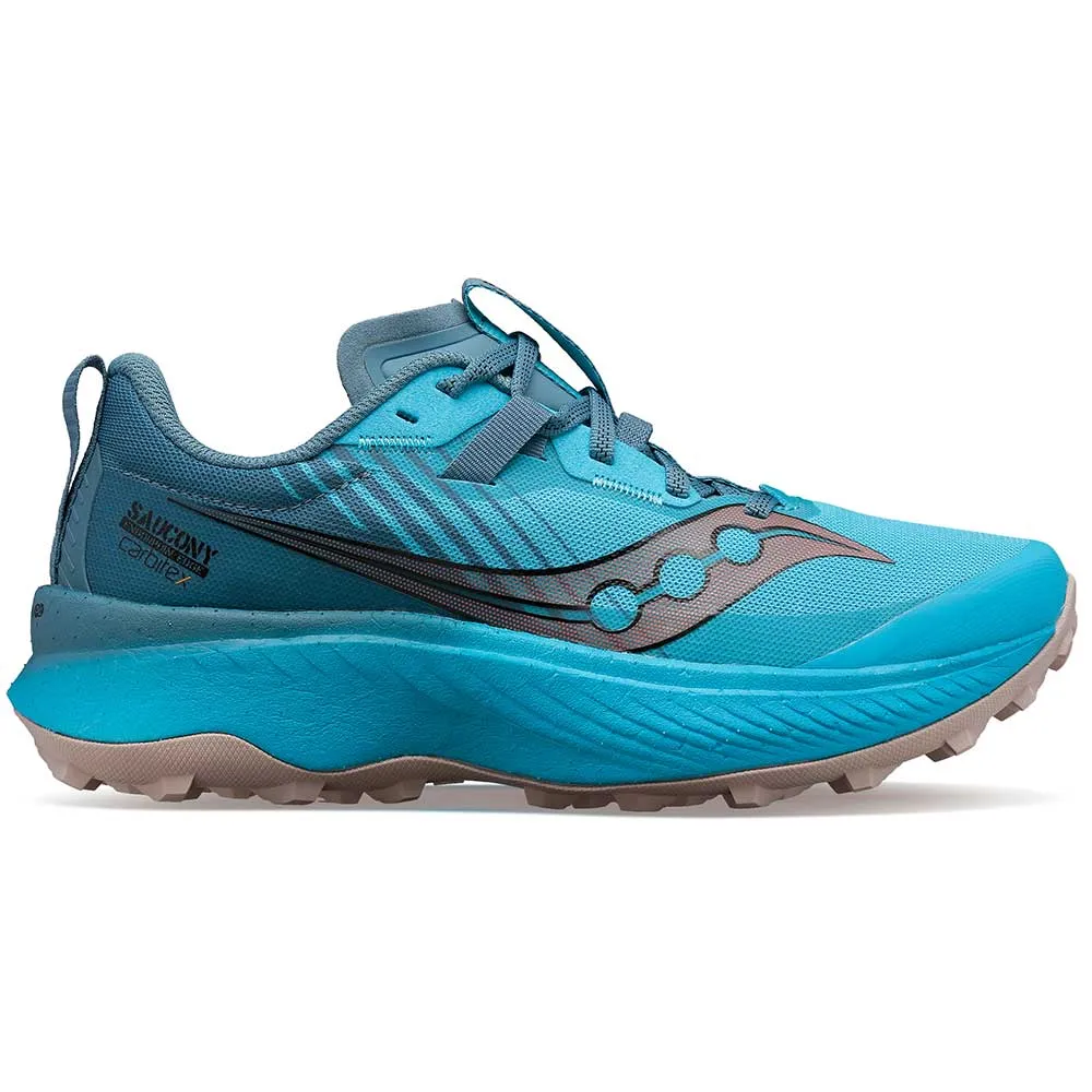 Beach running item Abrasion Resistant Guards Women's Endorphin Edge Trail Shoe- Ocean/Loam- Regular (B)
