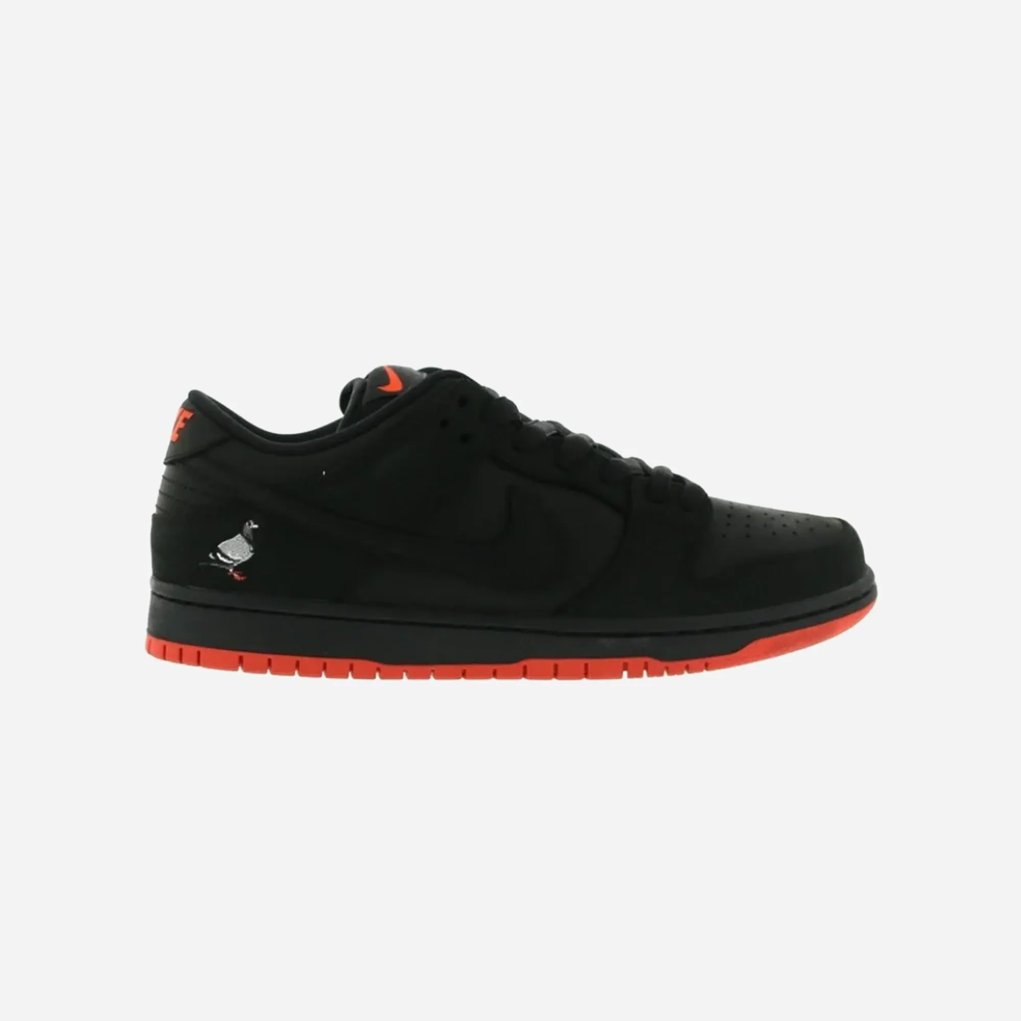 Nike SB Dunk Low Black Pigeon Black Black-Sienna Easy Match Race Walk