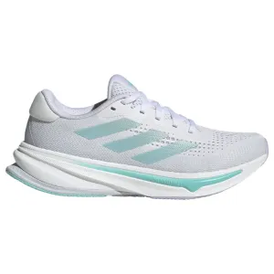 formal - sport Adidas Supernova Rise (Womens) - White/Linen Green Metallic/Flash Aqua
