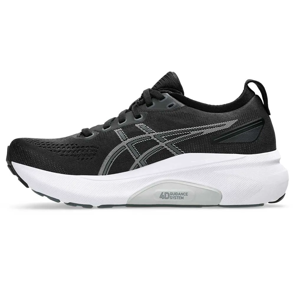 Women's Gel-Kayano 31 Running Shoe - Black/Pure Silver - Regular (B) gym compatibility cycling running shoes