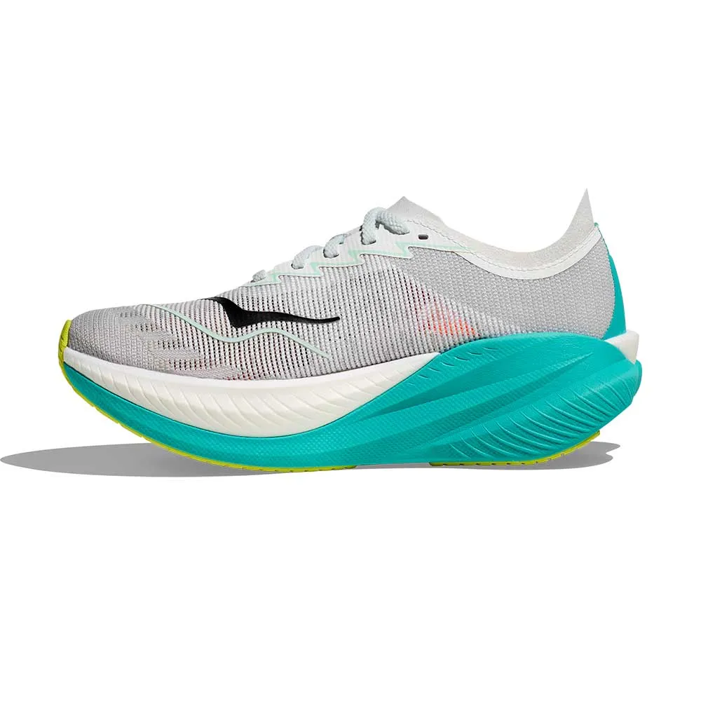 Women's Mach X2 Running Shoe - Frost/Electric Aqua - Regular (B) all - season running shoes