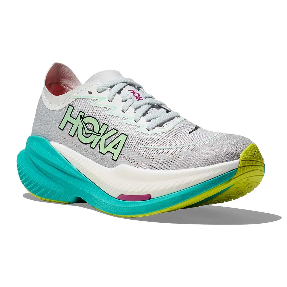 Women's Mach X2 Running Shoe - Frost/Electric Aqua - Regular (B) high - performance shoe ability summer - appropriate