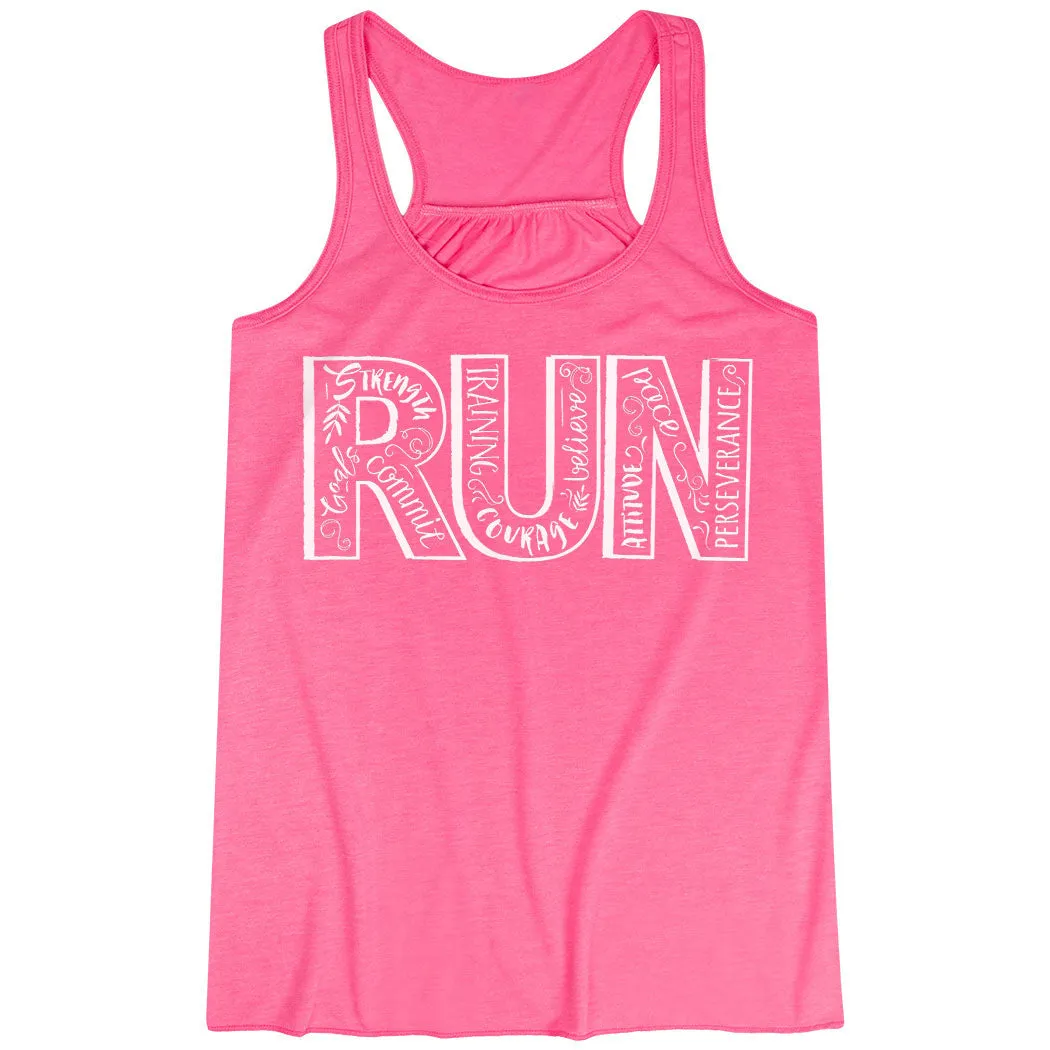 Flowy Racerback Tank Top - Run With Inspiration outdated technology