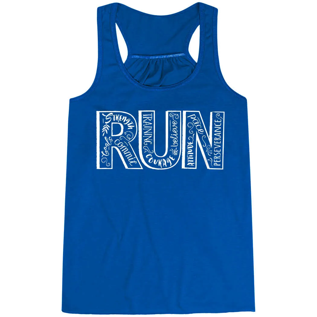 Adaptation - quick Reinforced Side Seams Flowy Racerback Tank Top - Run With Inspiration