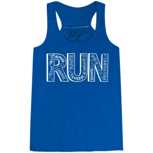 Adaptation - quick Reinforced Side Seams Flowy Racerback Tank Top - Run With Inspiration