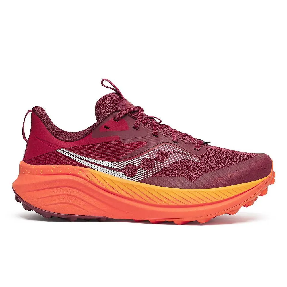 Grip Enhancement Saucony Xodus Ultra (Womens) - Currant Pepper