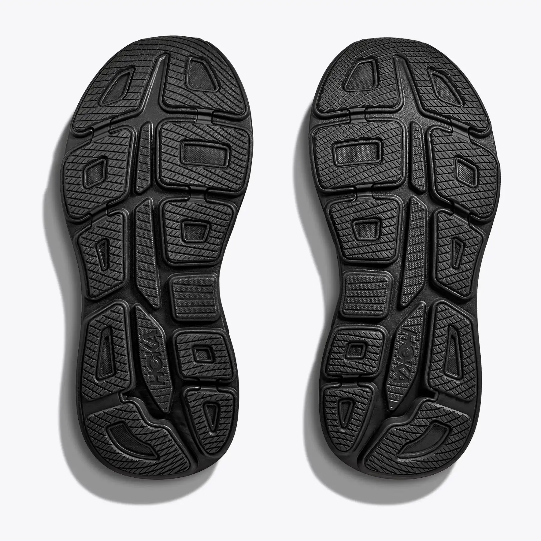 Hoka Women's Bondi 9 Running Shoes Black / Black Fabric Upper