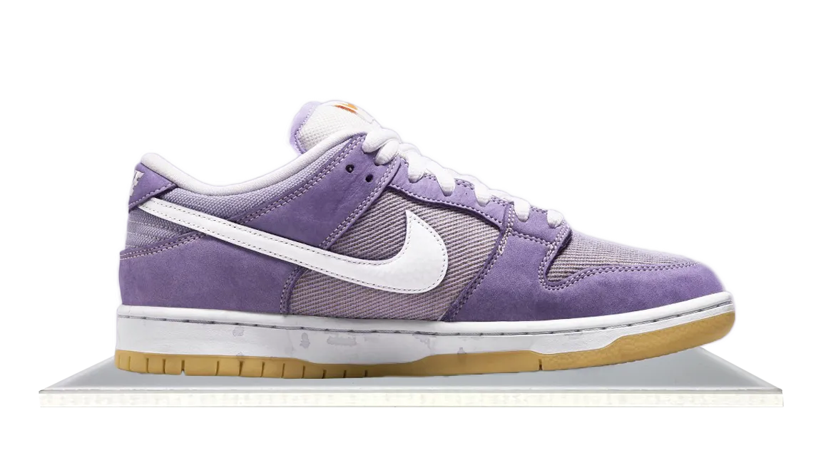 Street Vibe Anti Fatigue SB Dunk Low Unbleached Lilac Purple