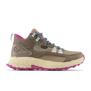 New Balance Fresh FoamX Hierro Mid GTX (Womens) - Bungee with Brindle and Cosmic Jade Pressure Dispersing Nodes vibration damping