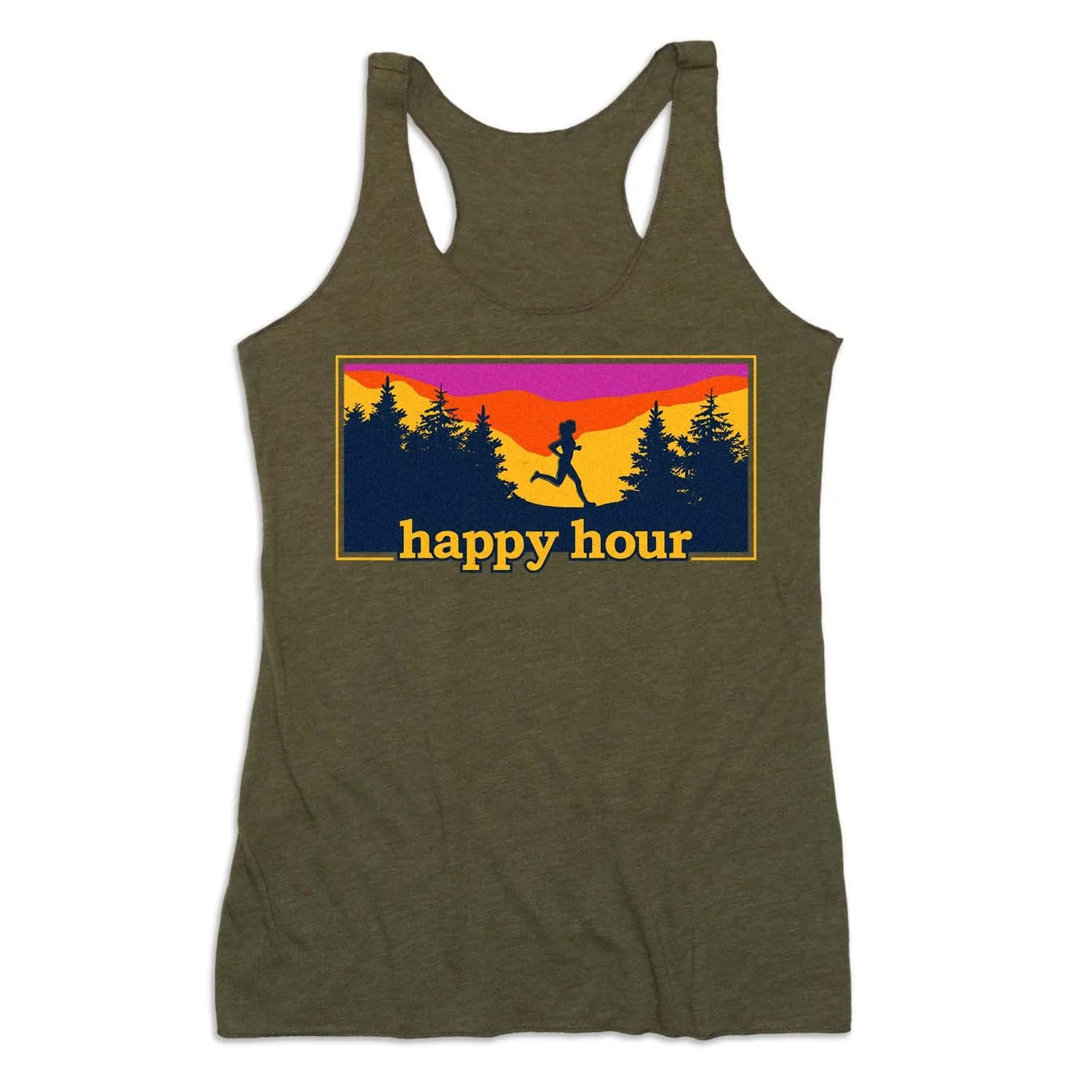 Women's Everyday Tank Top - Happy Hour Lightweight Design