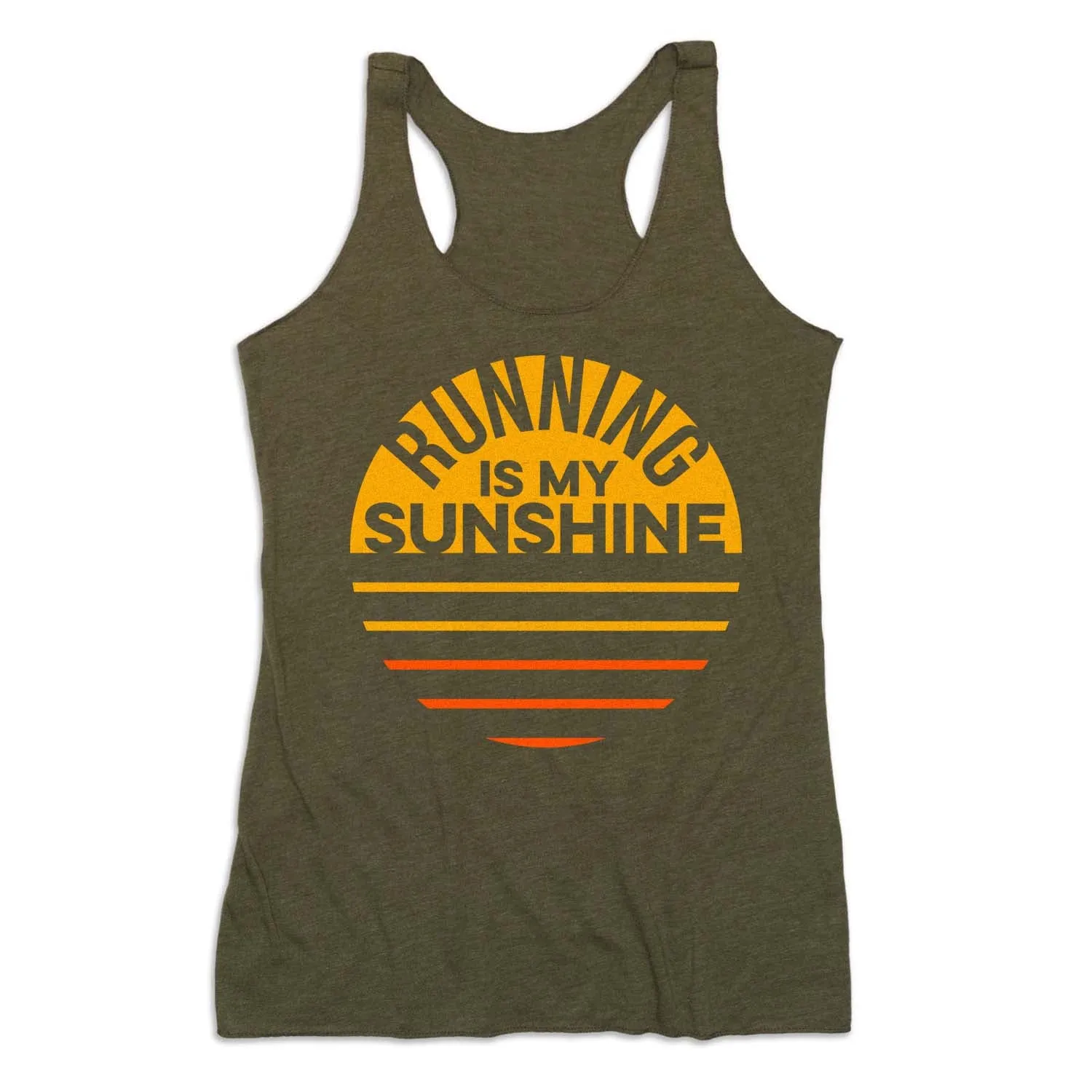 Women's Everyday Tank Top - Running is My Sunshine Heat resistant