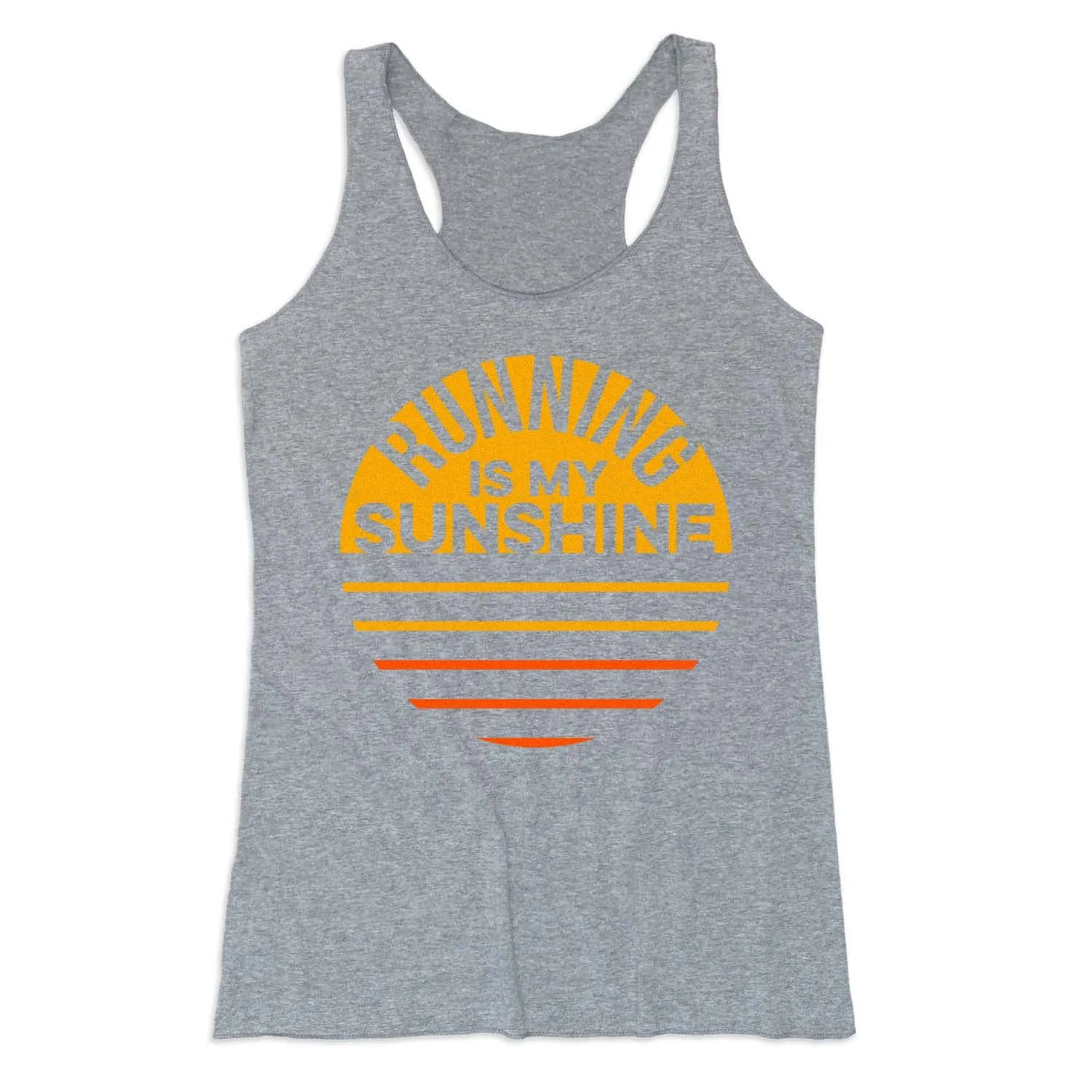 Women's Everyday Tank Top - Running is My Sunshine Low Bulk Design Multipurpose Design
