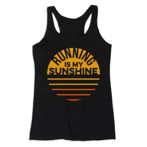 Women's Everyday Tank Top - Running is My Sunshine Outdoor Fit