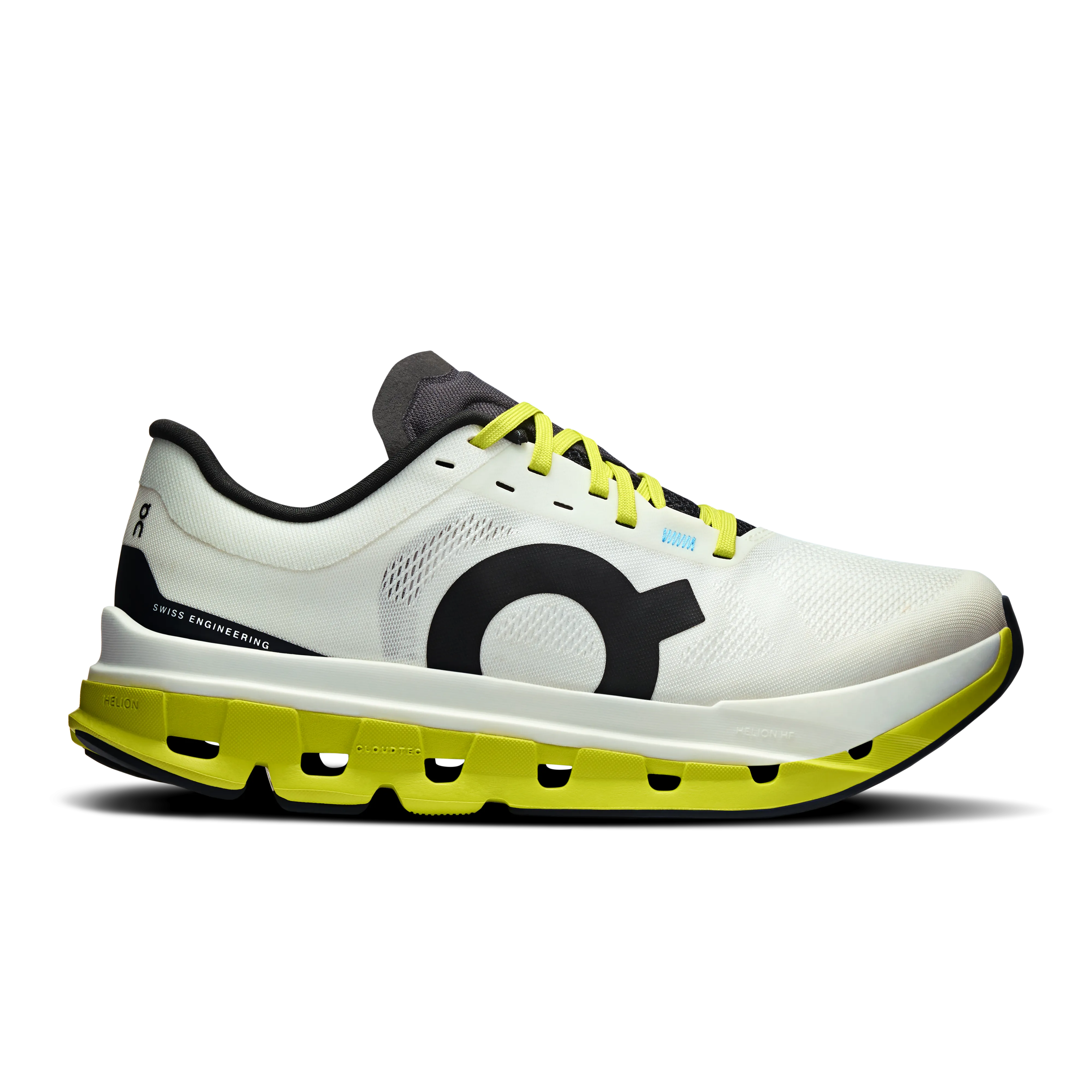 running in urban areas Women's Cloudflow 5 (White/Lime)
