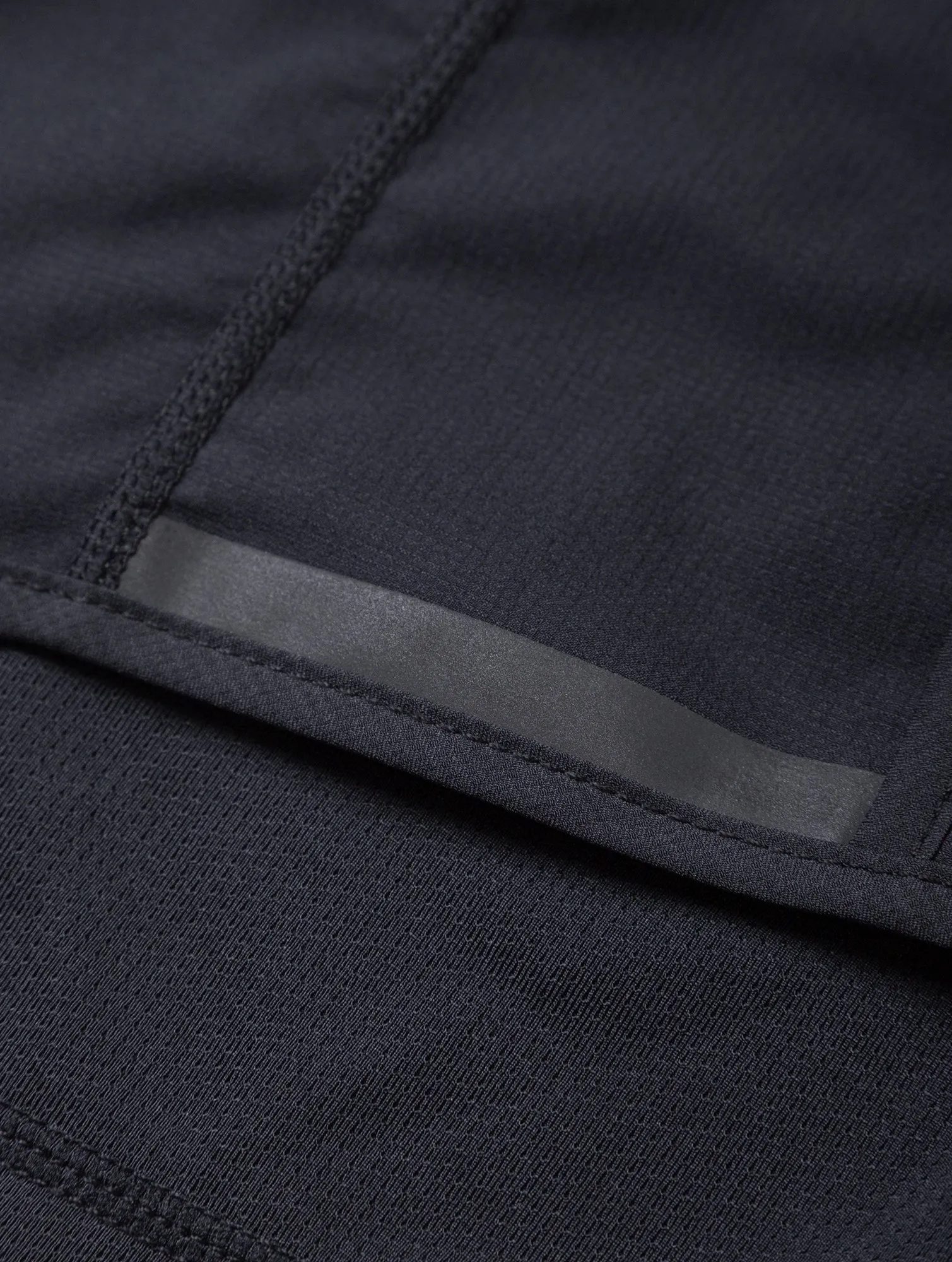 Slip Resistant Inner Grip Chic Look Ronhill Tech 4.5 Inch Twin 2 in 1 Womens Running Shorts - Black