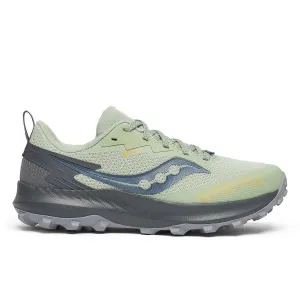 deep lug sneakers Saucony Peregrine 14 GTX (Womens) - Sage/Carbon