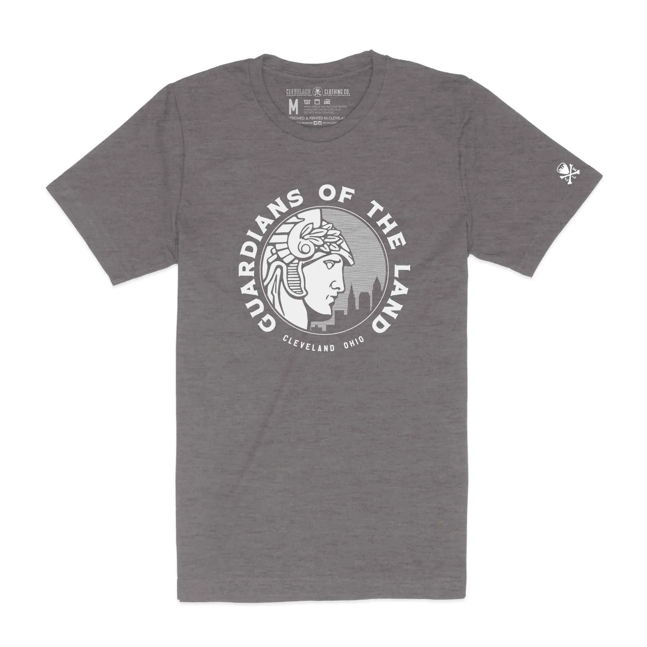 Comfy Essentials Guardians Of The Land Skyline Seal - Mens/Unisex Crew - Grey T-Shirt