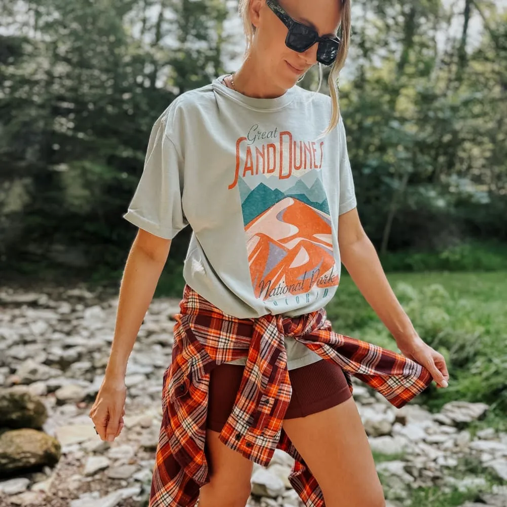 Comfy Vibe Easter Great Sand Dunes National Park Tee