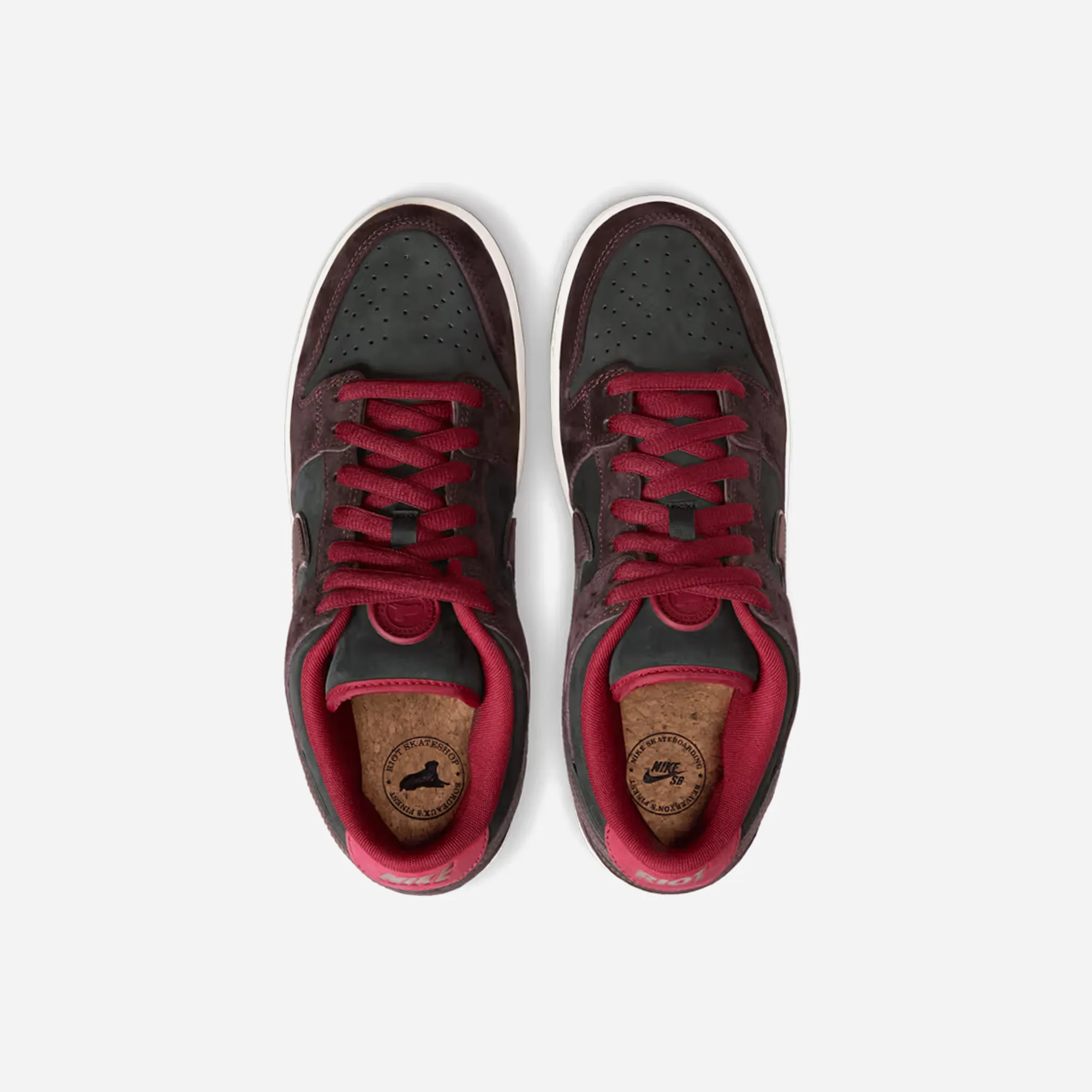 Ice Hike Nike SB Dunk Low Riot Skateshop