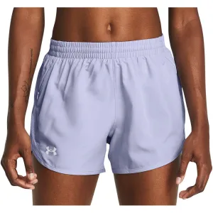 TemperatureRegulating Under Armour Fly By 3 Inch Womens Running Shorts - Purple