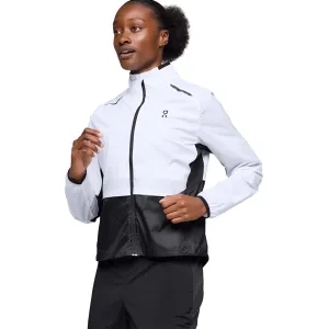 On Running Weather Women's Running Jacket - White/Black regular Bestow