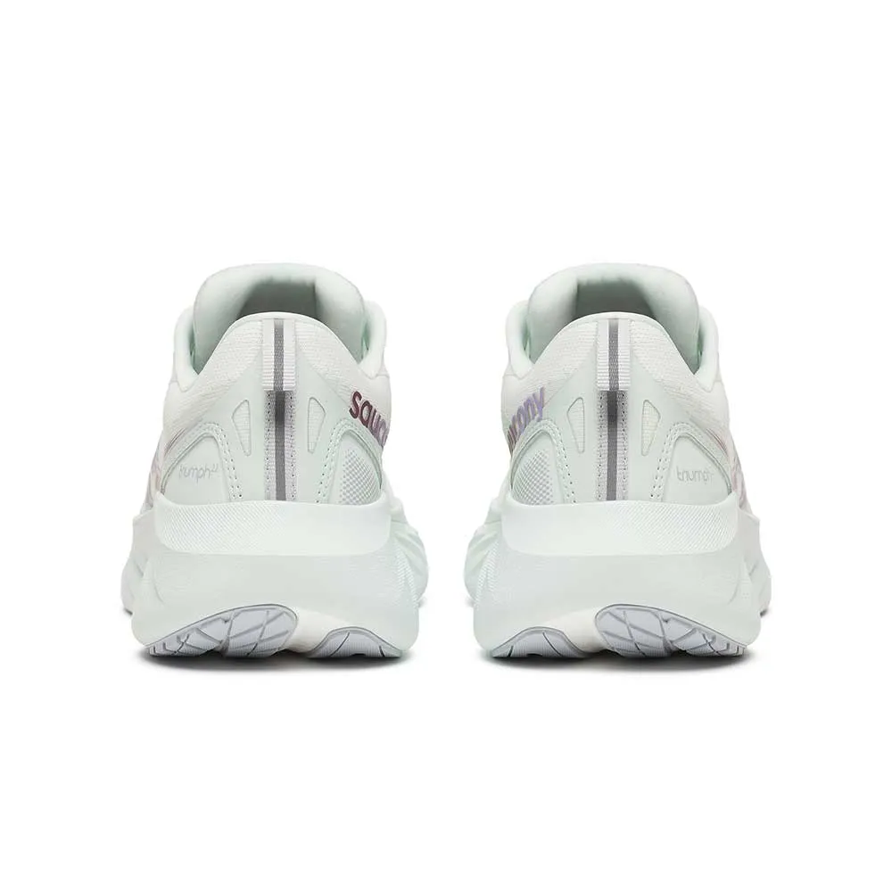breathable nylon shoes Women's Triumph 22 Running Shoe - White/Foam - Regular (B)
