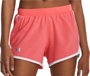 Under Armour Fly By 2.0 Womens Running Shorts - Pink school clothing Stain-Resistant