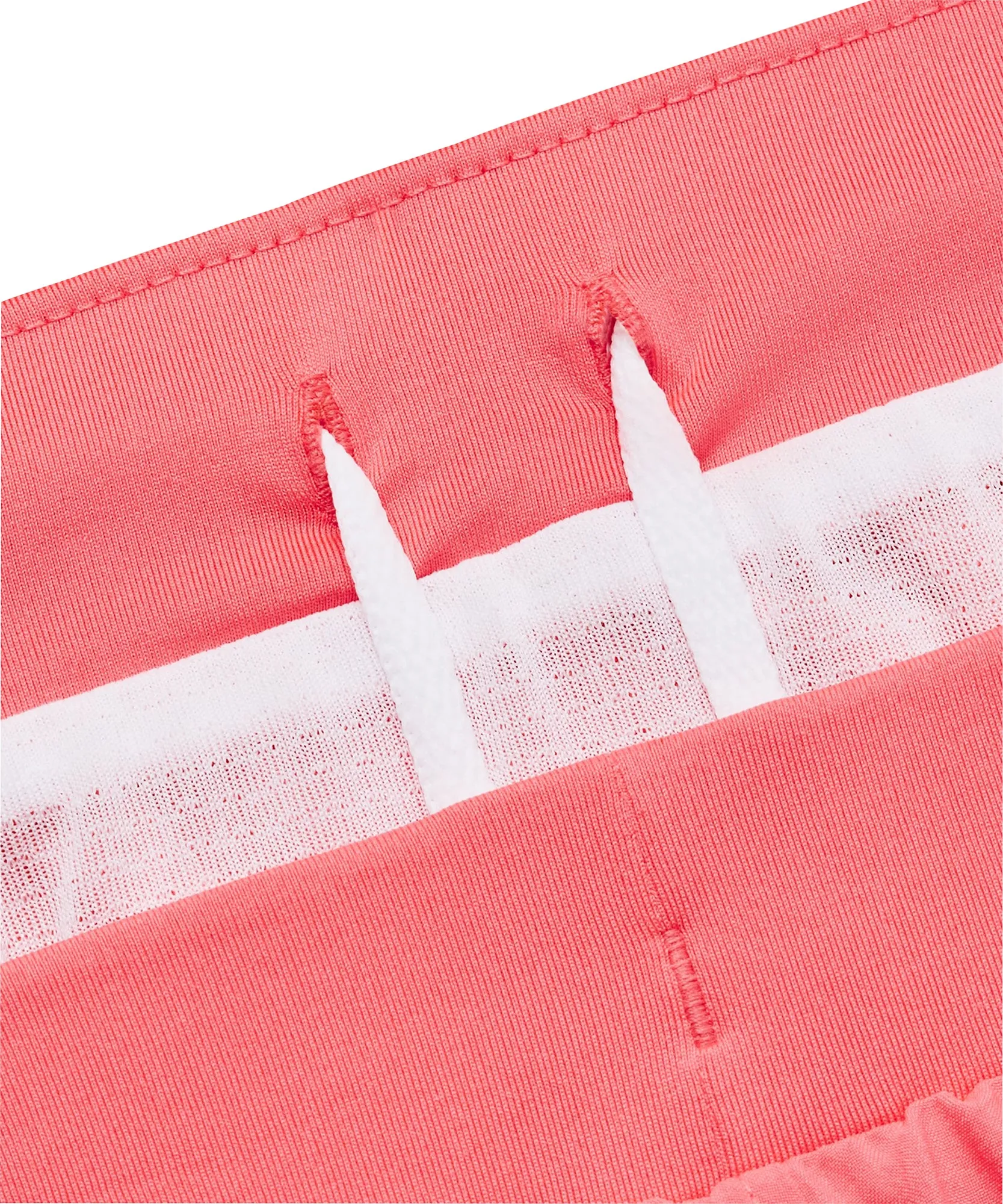 Skinny Fit Under Armour Fly By 2.0 Womens Running Shorts - Pink