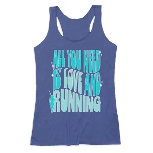 Museum - displayable Women's Everyday Tank Top - All You Need is Love and Running
