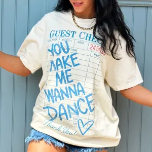 Quick Dry Performance You Make Me Dance Tee