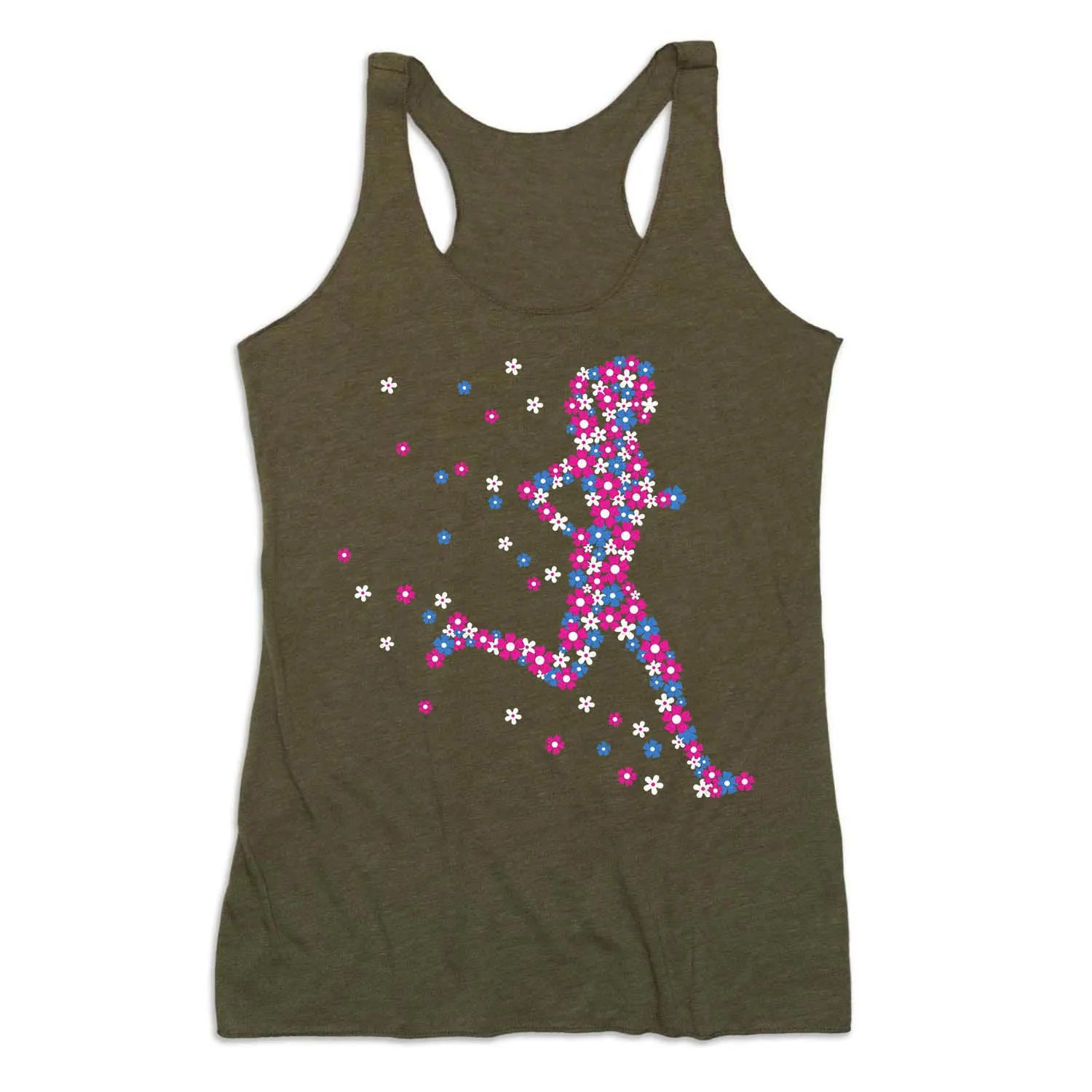 Women's Everyday Tank Top - Summer Runner Girl arctic scene
