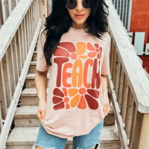 Recycled Polyester Blend Teach Tee