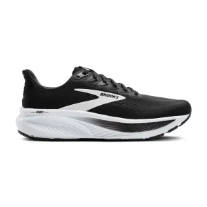 running for self - improvement Women's Ghost 17 Running Shoe - Black/Grey/White - Regular (B)