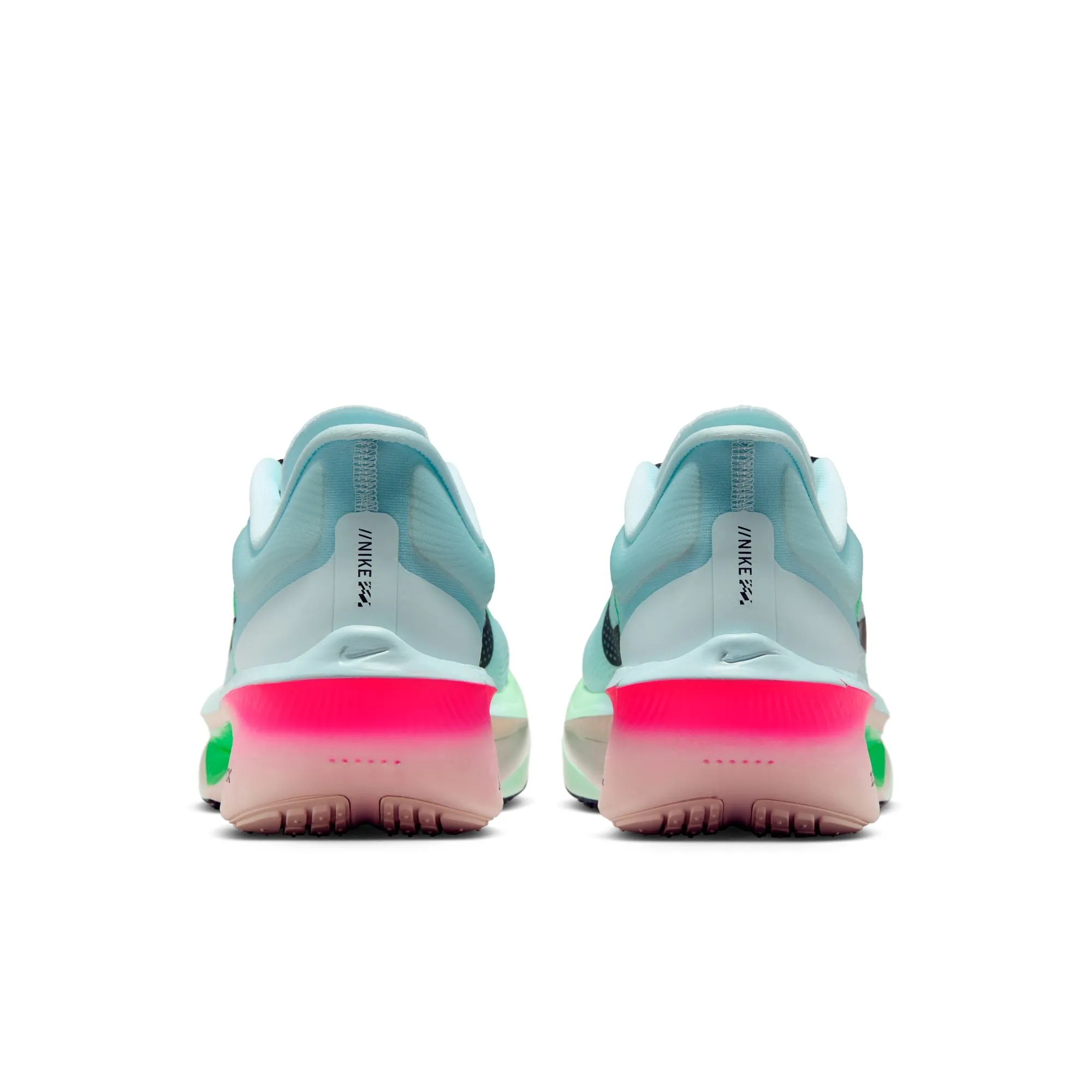running in a 20K shoes Women's Zoom Fly 6 Running Shoes Glacier Ice / Hyper Pink / Green Shock / Black