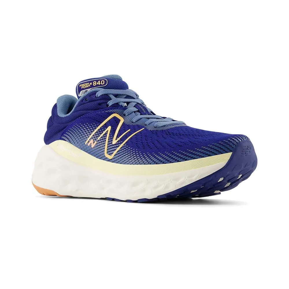 Women's Fresh Foam X 840v1 Running Shoe - Inkwell/Heron Blue - Extra Wide (2E) Thermoplastic Polyurethane Cage